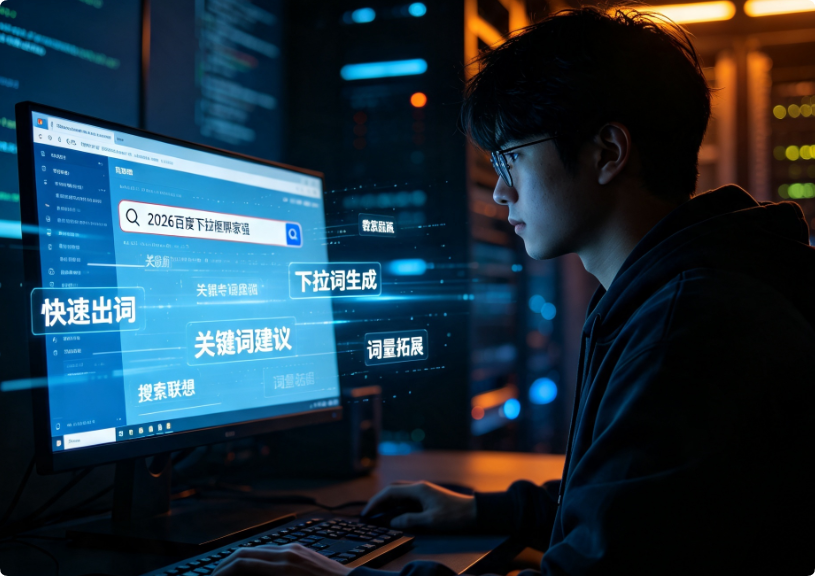 2026百度下拉框哪家强，能快速出词的